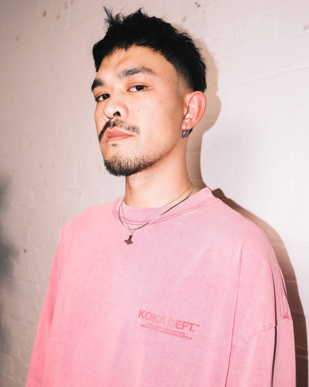 Core Washed Long Sleeve - Pink - KOKA Dept.