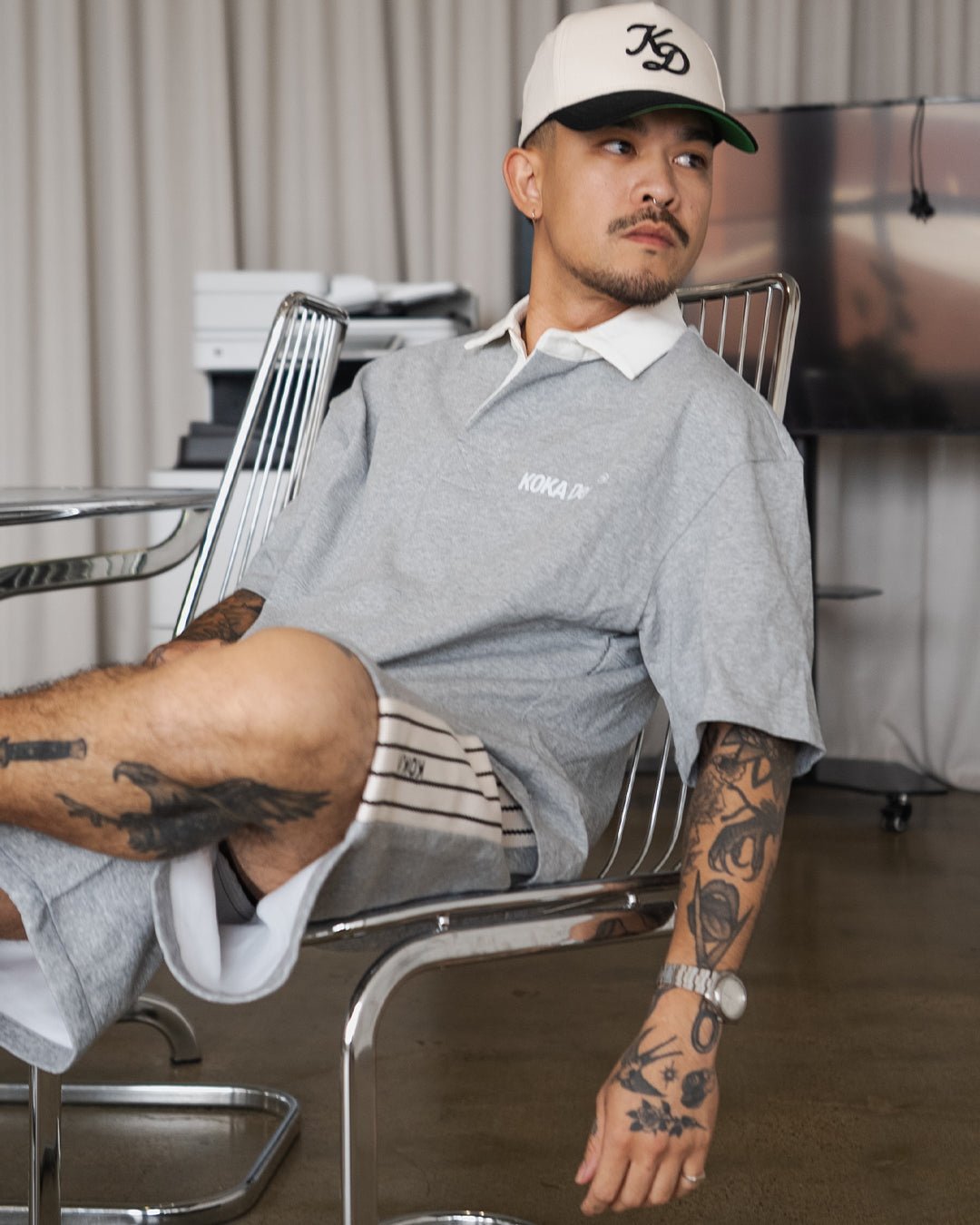 Logo Polo // Grey - KOKA Dept.