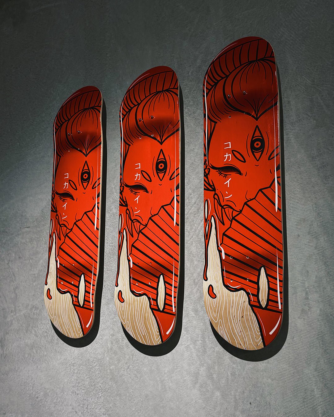 Skateboard Deck /// Geisha - KOKA Dept.