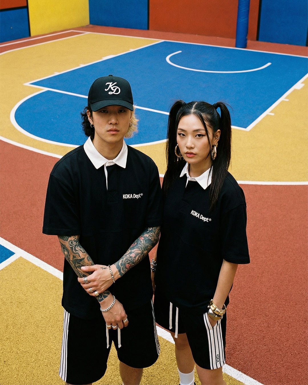 Logo Polo // Black - KOKA Dept.