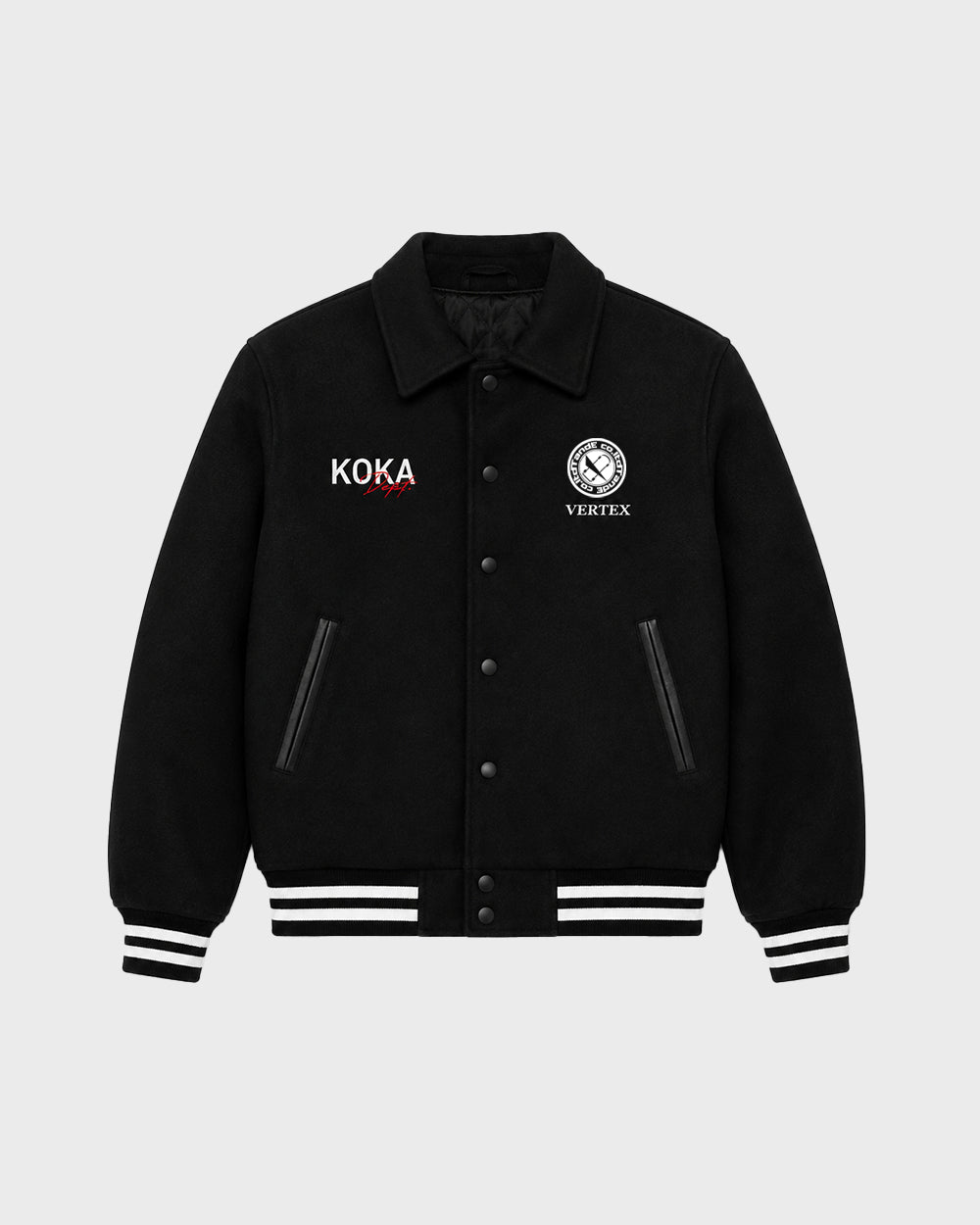 Vertex x KOKA Dept // Varsity Bomber Jacket-2