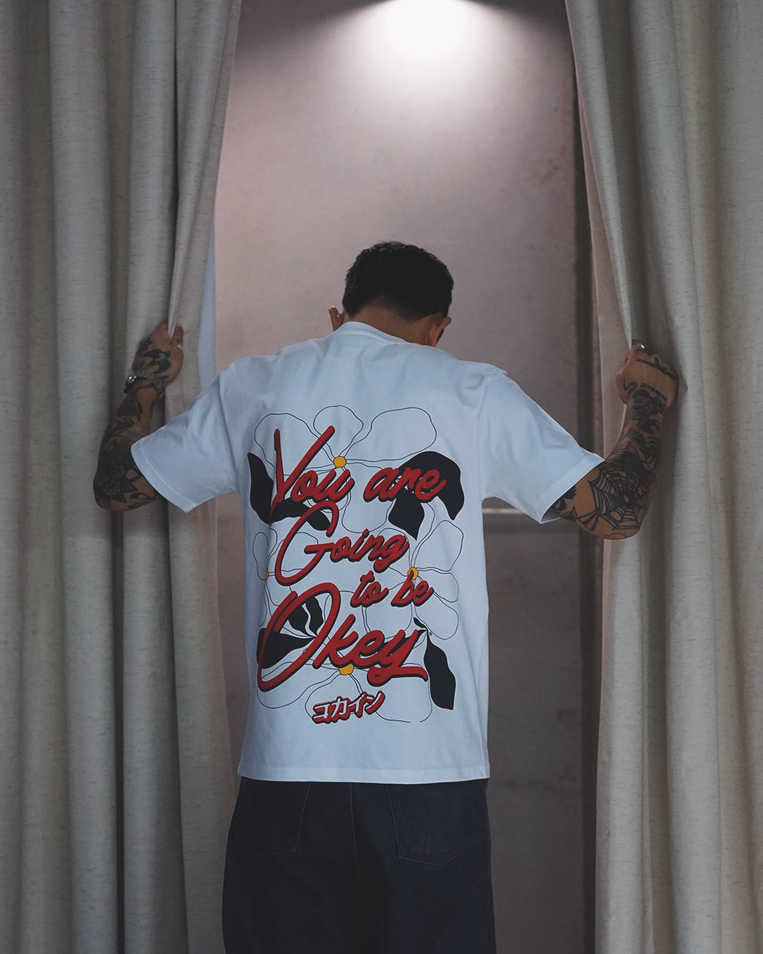 You Are Going To Be Okay T Shirt // White