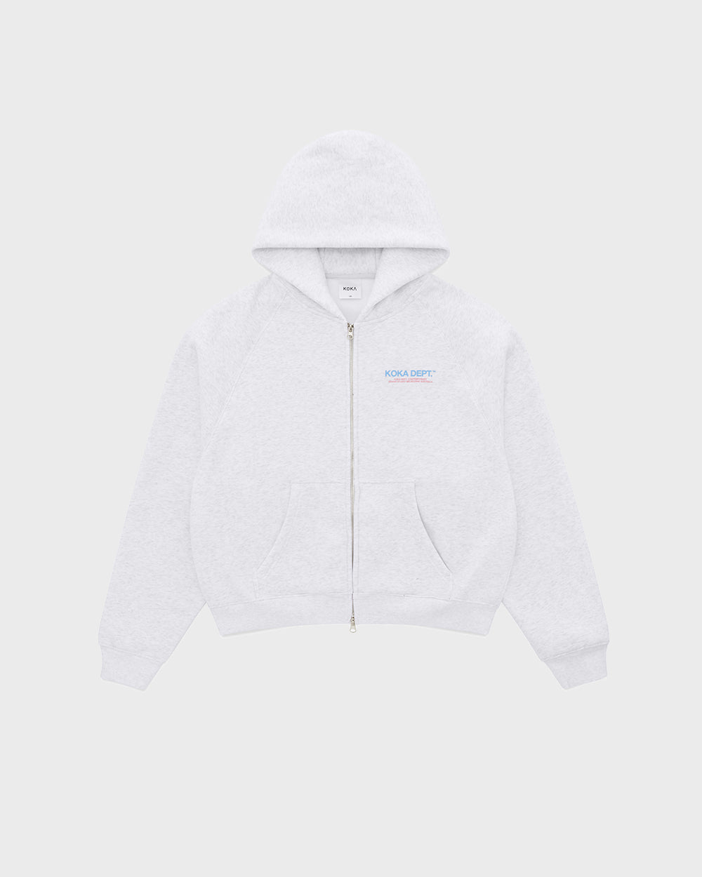 Core Zip Up Hoodie - Grey - KOKA Dept.