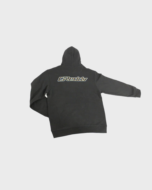 GReddy Tri-color G Logo Pullover Hoodie - Black