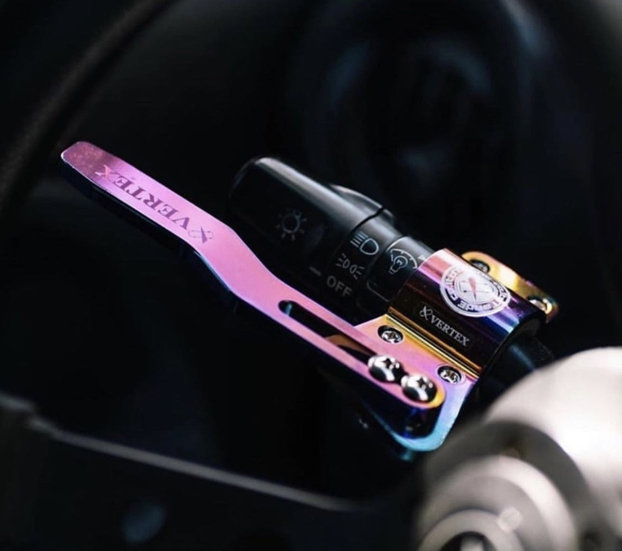 Vertex Turn Signal Extension; Purple