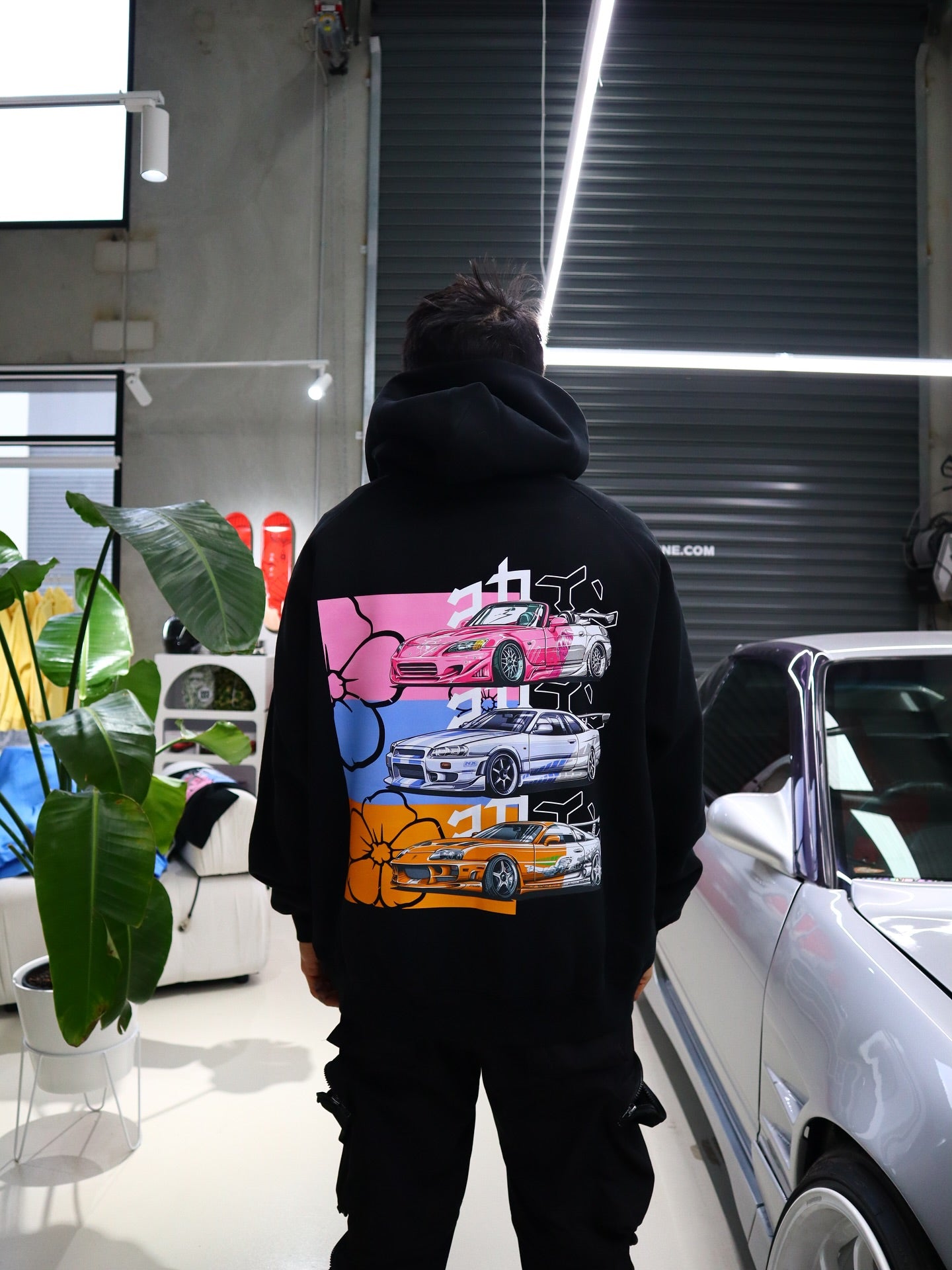 "FnF" Zip Up Hoodie // BLACK - KOKA Dept.