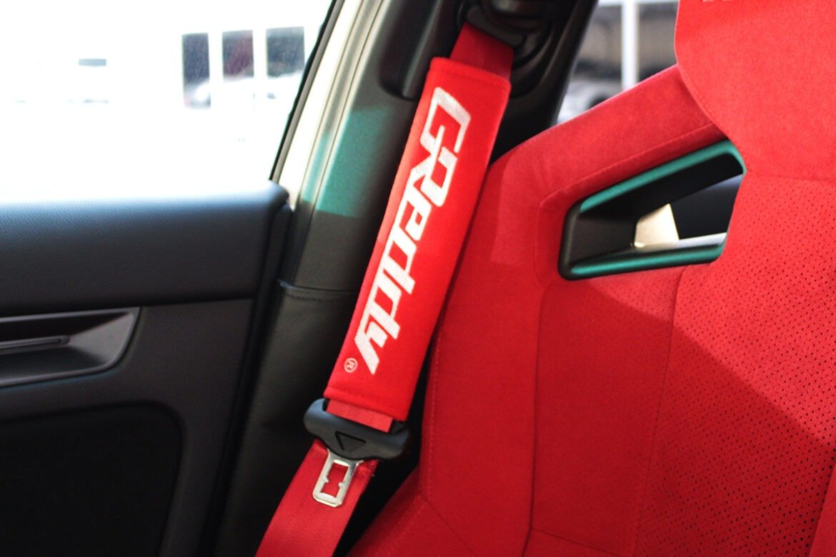 GReddy Seat Belt Pad // RED - KOKA Dept.