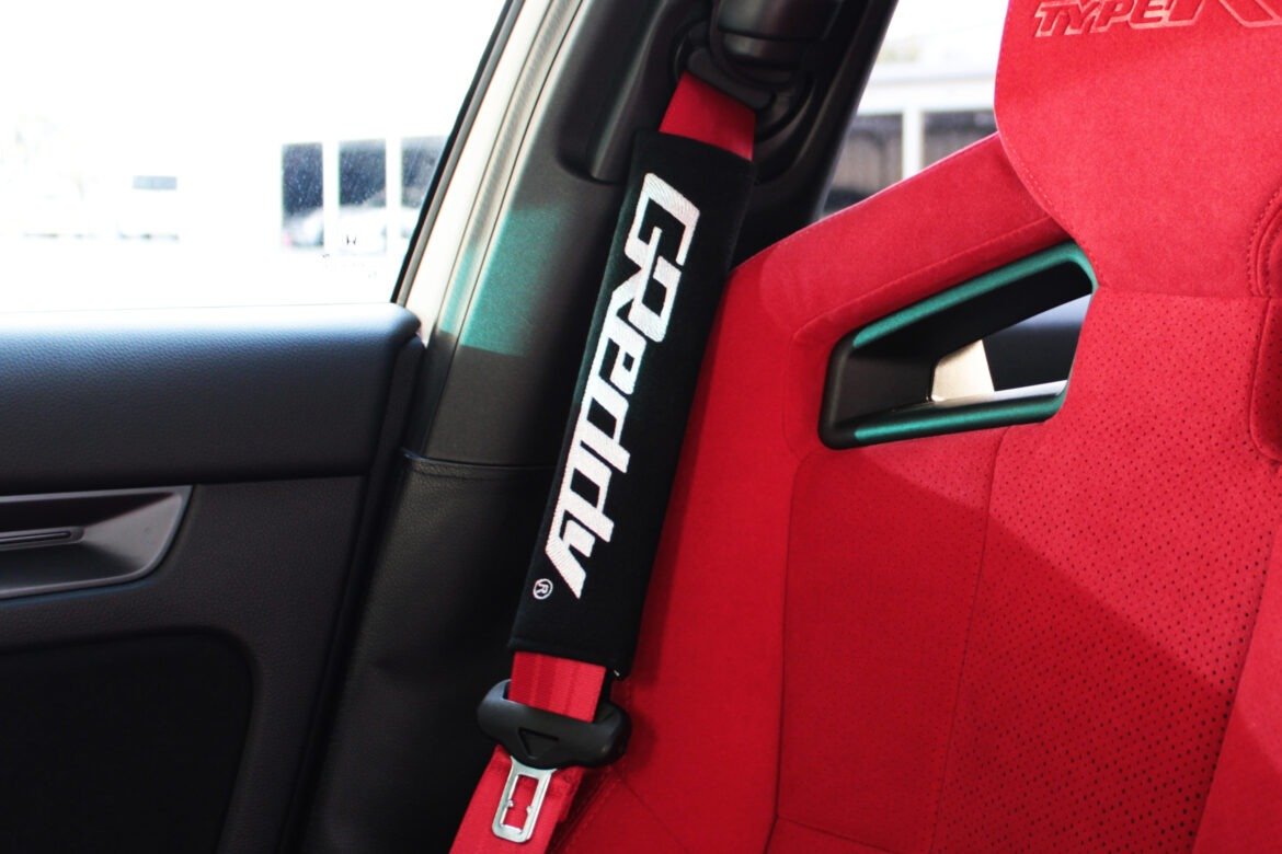 GReddy Seat Belt Pad // BLACK - KOKA Dept.