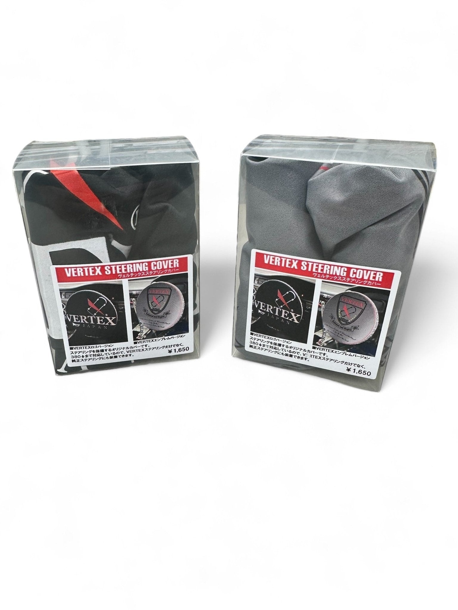 Vertex Steering Wheel Cover; Black - KOKA Dept.