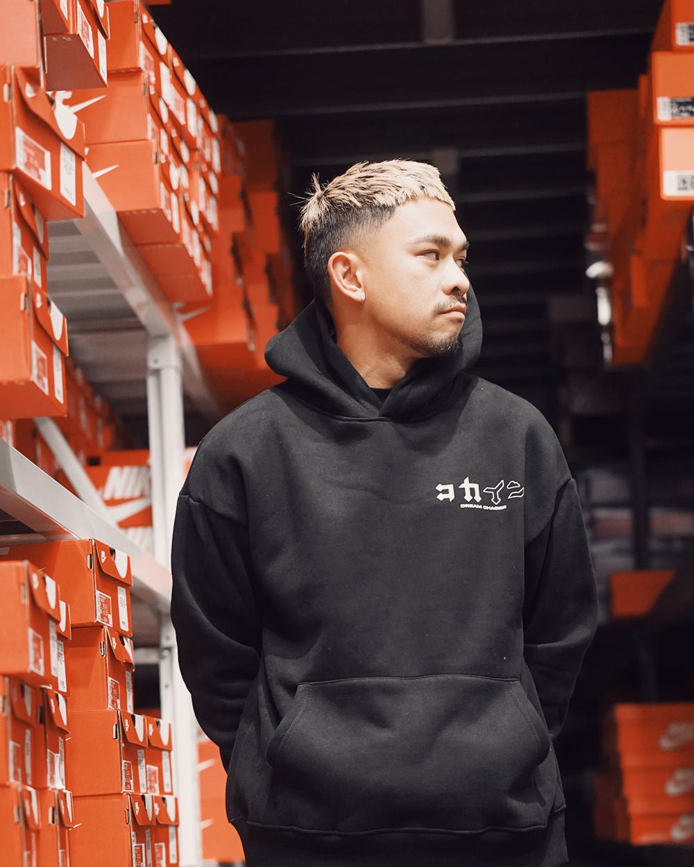 "Dream Chaser" Hoodie // BLACK - KOKA Dept.