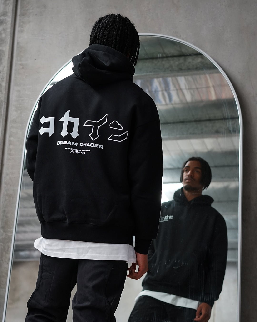 "Dream Chaser" Hoodie // BLACK - KOKA Dept.