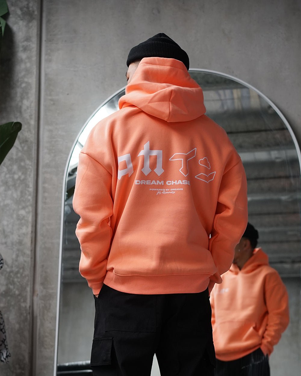 "Dream Chaser" Hoodie // PEACH - KOKA Dept.