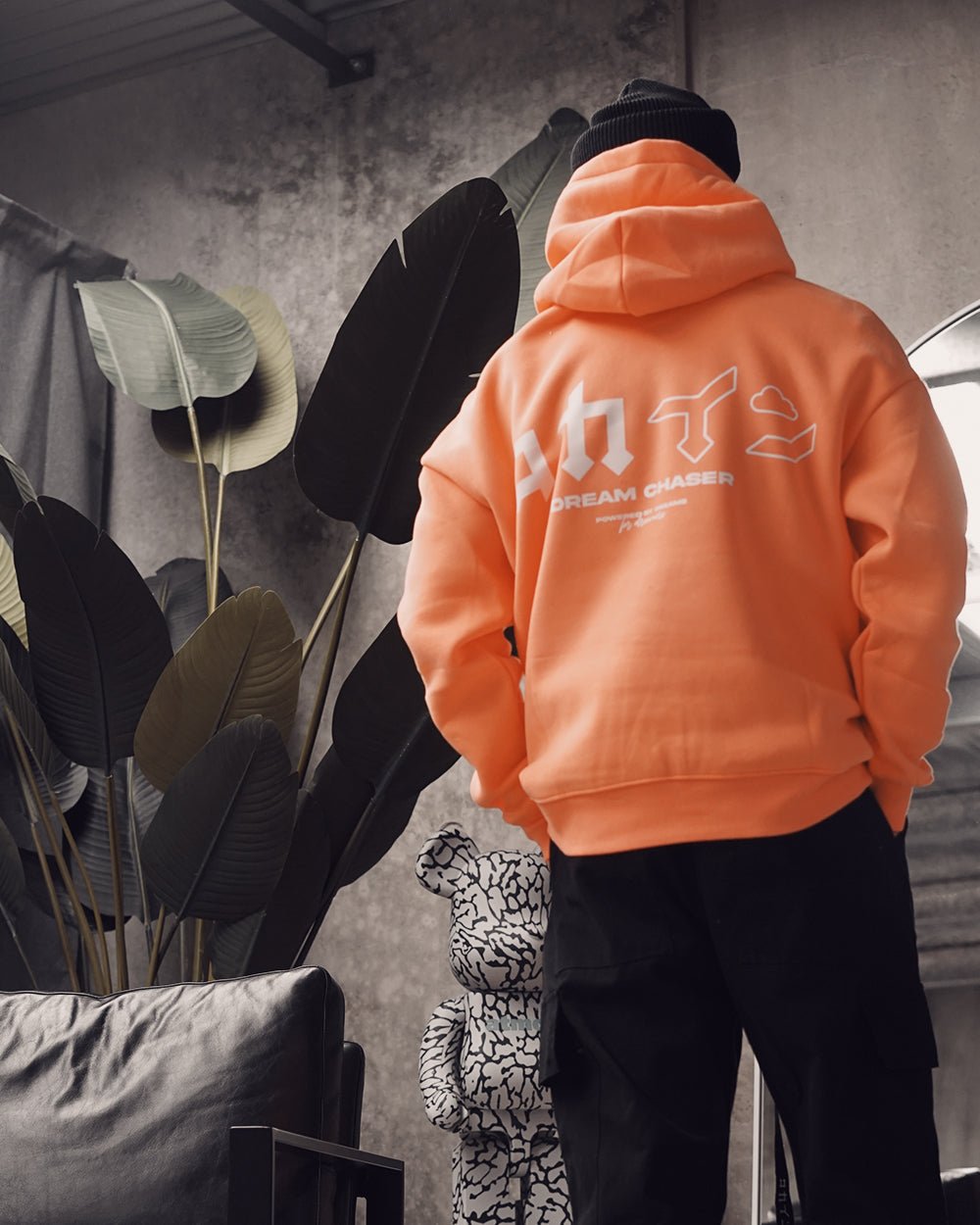 "Dream Chaser" Hoodie // PEACH - KOKA Dept.
