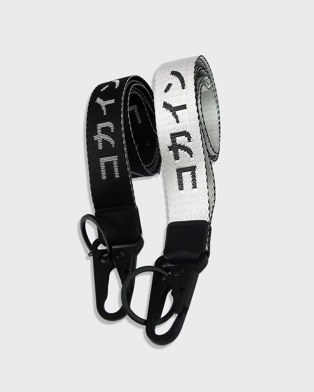 Lanyard 'Black With White Logo' //// Nylon - KOKA Dept.