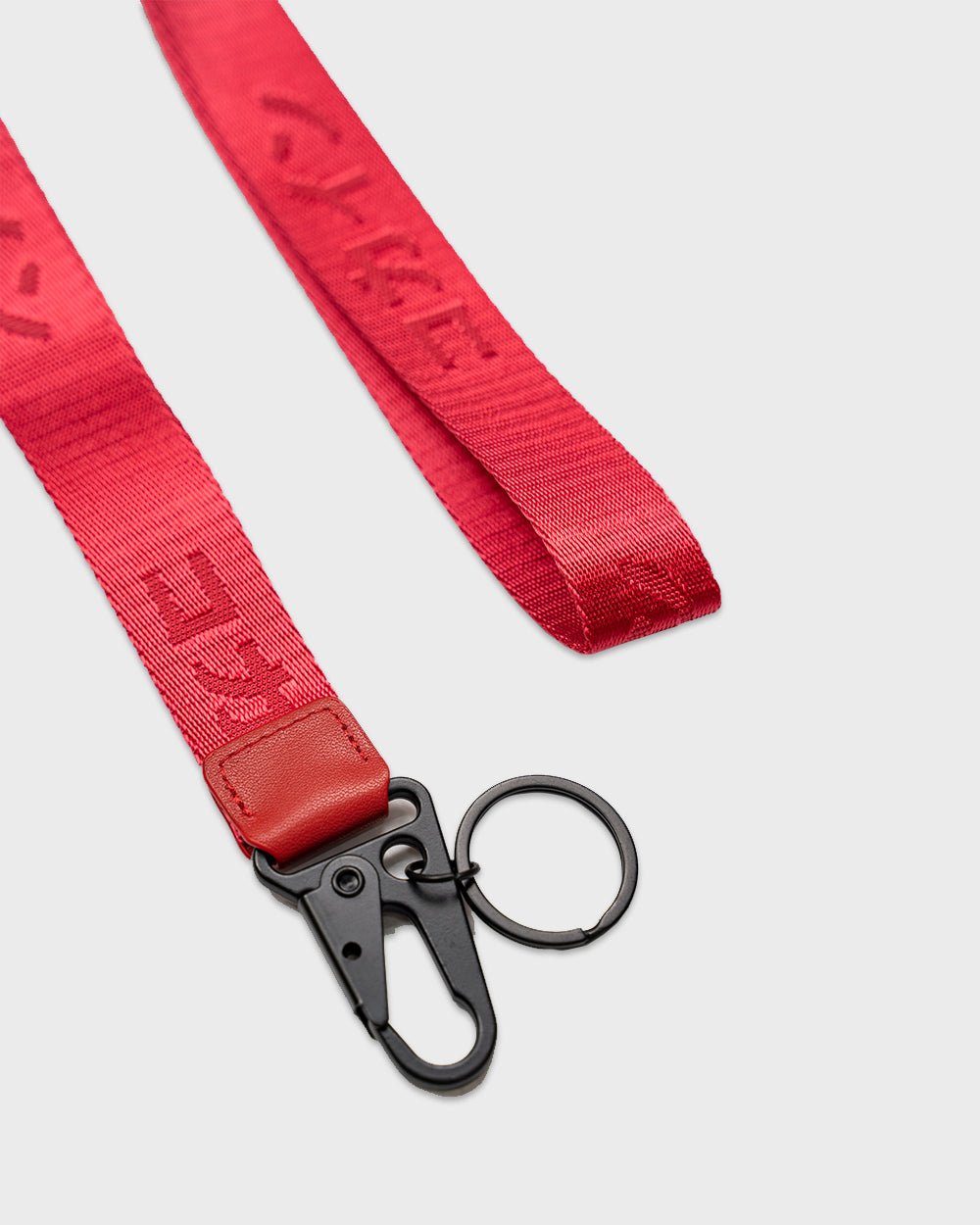 Lanyard 'Red With Red Logo' //// Nylon - KOKA Dept.